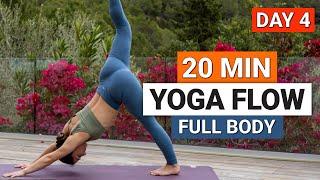 20 Min Full Body Yoga Flow | Day 4 - 30 Day Improvers Yoga Challenge