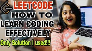 How to effectively use leetcode to learn coding?(Tamil)BEST SITE to clear coding rounds