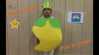 Pick and Speak topics in English | Activity | Easy for Kids | About Mango