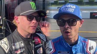 Kyle Larson, Ty Gibbs and Jonathan Hassler (Ryan Blaney's Crew Chief) Discuss Speeding Penalties