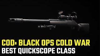 THE FASTEST Pelington 703 Quickscoping Class Setup in Black Ops Cold War Sniping + CLIPS