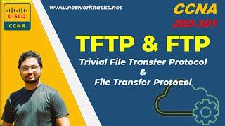 L14: TFTP & FTP | File Transfer Protocol | Free CCNA 200-301 Bangla Tutorial