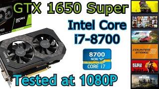 GTX 1650 Super + i7-8700 | 6 Games tested at 1080P (2025)