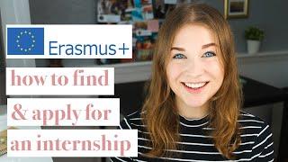Finding and applying for an internship with Erasmus Plus Traineeship + how to land an internship