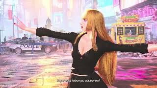 Tekken 8 - Nina destroys Lili (bare legs and feet dress mod)