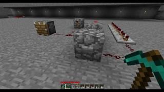 Minecraft Tutorial - Make A Button Keep Redstone On For As Long As You Want