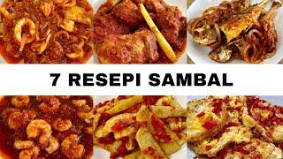 7 RESEPI SAMBAL YANG SANGAT MUDAH & SEDAP!!!