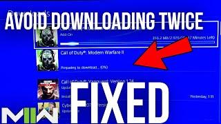 HOW TO INSTALL WARZONE 2.0 WITHOUT DOWNLOADING THE WHOLE GAME TWICE (PS4) (PS5) WORKING FIX