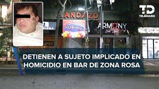 Detienen a presunto implicado en la balacera del bar ‘El Bandazo’ de Zona Rosa, CdMx