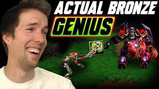 This guy's build order is actually VERY CREATIVE! - Bronze League Heroes Episode 38