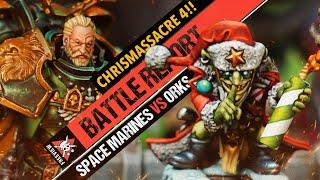 CHRISMASSACRE 4! | The Red Gobbo vs The Grinch | 4,000 Points Warhammer 40k Battle Report