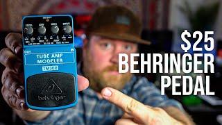 What Does $25 Sound Like?!  Behringer Tube Amp Modeler Demo!