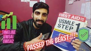 Passed the Beast !! USMLE STEP 1 result reveal ! The preparation duration and the story.