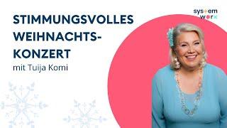 Stimmungsvolles Weihnachtskonzert von finnischer Sängerin Tuija Komi für system worx