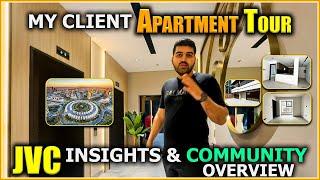 Jumeriah  Village Circle luxury Apartment Tour | Dubai Property Vlogs