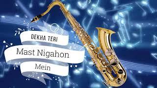 #462: Dekha Teri Mast Nigahon Mein| Khiladi | Saxophone Cover by Suhel Saxophonist in Delhi