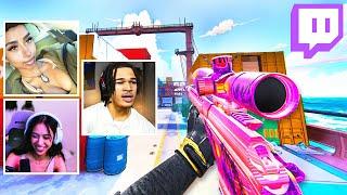 Killing Twitch Streamers in COD Search and Destroy (HILARIOUS REACTIONS)