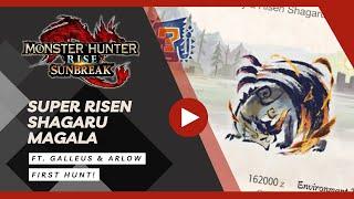 Monster Hunter Rise: Sunbreak Anomaly Quest 9 Risen Shagaru Magala ft. Galleus & Arlow