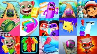 Going Balls, Subway Surfer, Jelly Run, Tom Hero Dash, Tom Gold Run, Blob Run 3D, Wacky Run, Brick