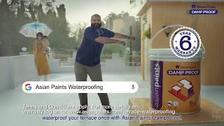 Asian Paints Terrace Waterproofing – Damp Proof - Hindi