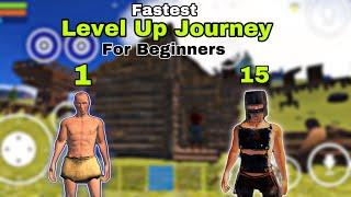 Fastest Level Up Journey | Oxide: Survival Island