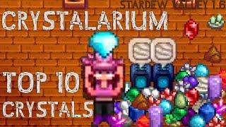 Stardew Valley Crystalarium - Top 10 Gems and Minerals! - KitaDollx Games