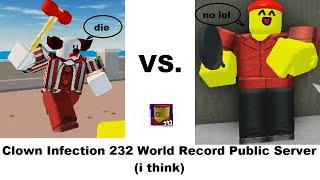 Clown Infection Villa World Record 232 Points Epic (public server)