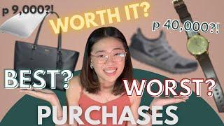 BEST AND WORST PURCHASES IN MY 20s | Smart & Dumb expenses | Adulting 101