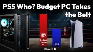 Can you build a gaming PC for the price of a PS5 Part 3 - Performance Results