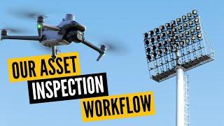 Breaking Down of Our Drone Inspection Process: 800 Lights Inspected In Just 5 Days!