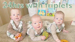 24hrs with Triplets | 1st Birthday Preparations DITL