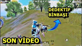 SON VİDEO ! DEDEKTİF BİNBAŞINA BALYOZ VURDUM BATUR GAME SOLO SQUAD PUBG MOBİLE