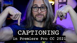 CAPTIONS and SUBTITLES in Premiere Pro CC 2021 (everything you need to know)
