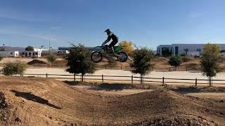 Josh Hill SX practice and transfers at Elsinore