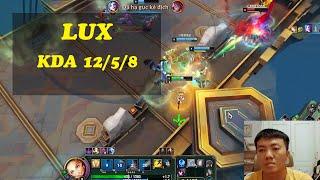 Lux light extremely strong champion in aram Aneurin Howard Gaming