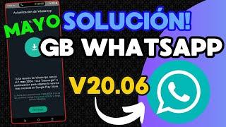 How to Download GBWhatsApp Pro Latest Version 2024 MAY SOLUTION Error You need the Official Version