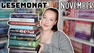 LESEMONAT NOVEMBER 2024 | 22 Bücher beendet | reading with Maren