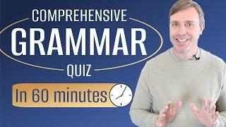 Grammar Quiz - prepositions, verb tenses, adverbs, & more