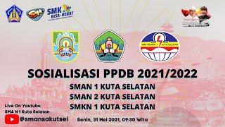 SOSIALISASI PPDB SMA/SMK 2021/2022