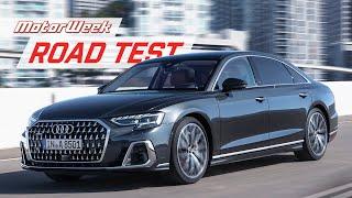 The 2022 Audi A8L Exceptional Luxury For The Discerning Buyer | MotorWeek Road Test