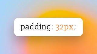 Stop Using PX Padding