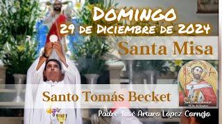  MISA DE HOY domingo 29 de Diciembre 2024 - Padre Arturo Cornejo