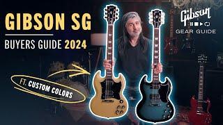 Is A Gibson SG "Best" For You? A Buyers Guide: NEW Custom Color Series SG, Original & Modern