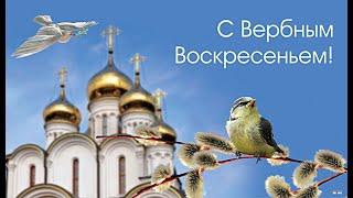 Поздравление с Вербным Воскресеньем