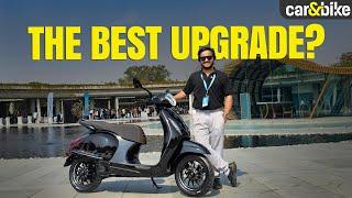 Chetak goes BIG  153 km RANGE, 35L underseat storage @ Rs 1.27 lakh! | Bajaj Chetak 35 First Look