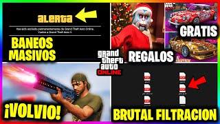 ACTUALIZACION de AÑO NUEVO! FILTRACIONES BRUTALES! REGALOS PARA TODOS! BANEOS MASIVOS! GTA Online