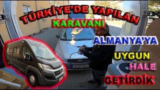 TÜRKİYE'DE YAPILAN KARAVANLAR ALMANYADA TÜV GEÇEMEZSE #karavanyapımı #karavan #karavanyapimi