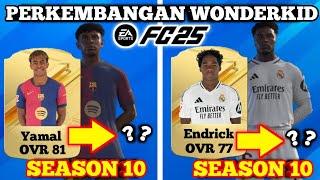 Perkembangan overall pemain, Lamine Yamal vs Endrick. Tutorial FC 25 | Ryu Go Gaming