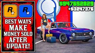 It's Actually Underrated.. BEST WAYS To Make Money SOLO After UPDATE in GTA Online (GTA5 Fast Money)