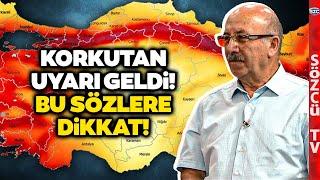 Okan Tüysüz 'Diri Fay Var' Dedi Türkiye'deki Riskli İlleri Tek Tek Saydı! O Bölgelere Dikkat!